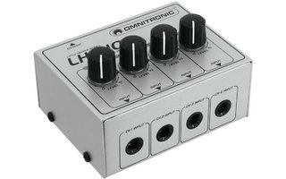 OMNITRONIC LH-010 4-Channel Mixer passive