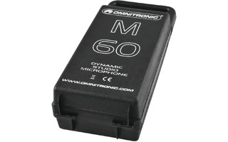 OMNITRONIC M-60 Micrófono dinámico