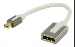 Adaptador Mini DisplayPort - DisplayPort de Alto Rendimiento 0.2 m