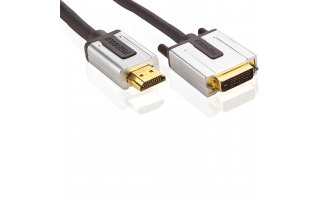 Interconexión de HDMI®-DVI de Alta Definición 2.0 m