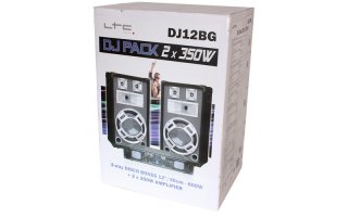 Pack DJ 2x350W DJ12BG