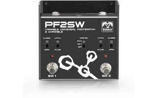 Palmer MI PF2SW - Pedal universal de 2 canales