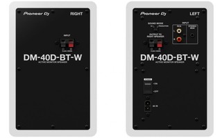 Pioneer DJ DM-40D Blanco BT