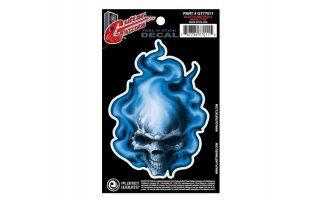 Planet Waves Blue Flame Skull