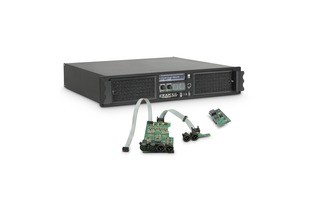 Ram Audio W 12000 DSP AES Amplificador de PA 2 x 5900 W 2 Ohmios con Módulo DSP con Entrada digi