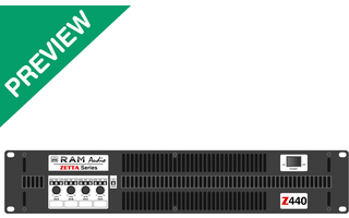 Ram Audio Z 440 - Amplificador de PA 4 x 1000 W 2 Ohmios