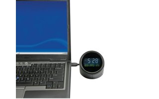 Reloj digital y temporizador con HUB USB 2.0