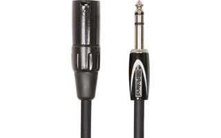 Roland RCC15TRXM Cable serie Black XLR macho a jack estéreo 4.5 m