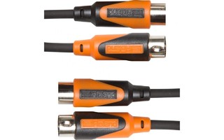 Roland RMIDIB10DUAL Cable serie Black MIDI dual 3 m