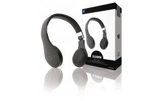 Auriculares de diadema Bluetooth 4.1 en negro