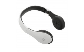 Auriculares de diadema Bluetooth 4.1 en blanco