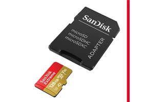 SanDisk Extreme microSDXC 128GB + Adaptador SD