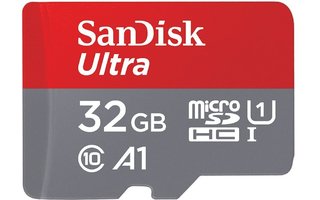 SanDisk Ultra microSDHC UHS-I 32GB + Adaptador SD