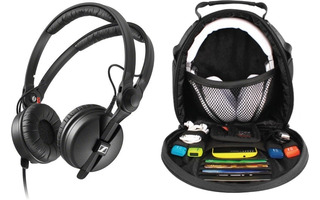 Sennheiser HD 25 + UDG Ultimate Digi Headphone Bag Black