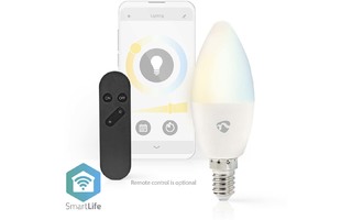 SmartLife LED Bulb - Wi-Fi - E14 - 470 lm - 4.9 W - Warm to Cool White - 2700 - 6500 K - Energy 