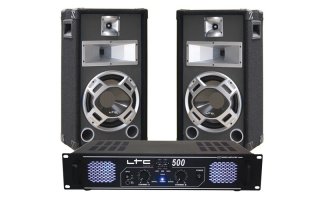 LTC Audio DJ10BG - DJ Pack 2 x 250W