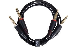 UDG Ultimate Audio Cable Set 6,3 Jack - 6,3 Jack Black Straight
