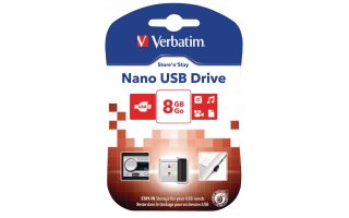 Verbatim store'n'stay nano usb drive 8GB
