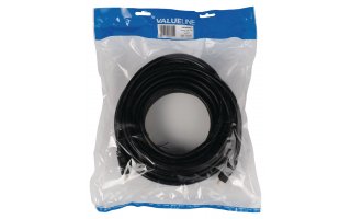 Cable HDMI de alta velocidad con conector HDMI Ethernet conector HDMI de 15.0 m en color negro