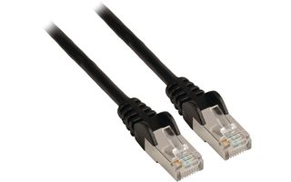 Cable de red FTP CAT6, RJ45 macho – RJ45 macho, 3,00 m, negro