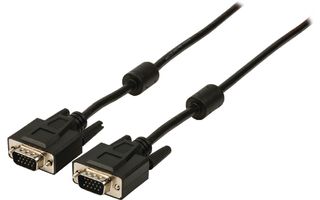 Cable VGA macho - VGA macho de 30,00 m en color negro Valueline
