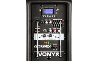 Vonyx AP1500PA Bafle Portable 15