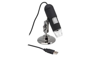 Microscopio digital 1.3 megapíxeles - Amplicación 20-200x 