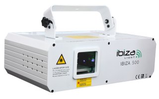 Ibiza White Edition 500 - Láser RGB 500 mW