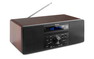 Audizio Prato All-in-One Music System CD/DAB+ Wood