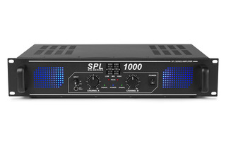 Audizio SPL 1000 Amplifier 2x 500W EQ