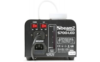 BeamZ S700-LED Maquina de Humo con efecto llama