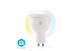 Bombilla LED Inteligente con Wi-Fi - Blanco Cálido a Frío - GU10 - Nedis WIFILW10WTGU10