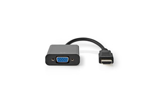 Cable Adaptador HDMI™ - VGA - Conector HDMI™ - VGA hembra + Salida de 3,5 mm - 0,2 m - Blanco - 
