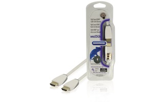 Cable HDMI® de alta velocidad con Ethernet de 2.00 m - Bandridge BBM34000W20