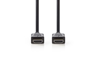 Cable HDMI de Alta Velocidad con Ethernet - Conector HDMI - Conector HDMI - 3,0 m - Negro