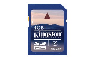 Kingston SD 4GB - CLASE 4