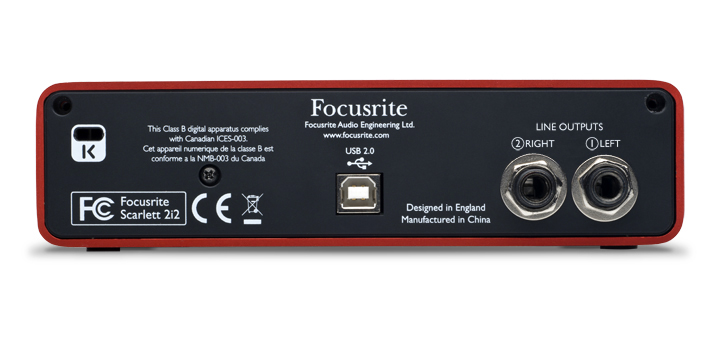 Focusrite Scarlett 2i2 - DJMania