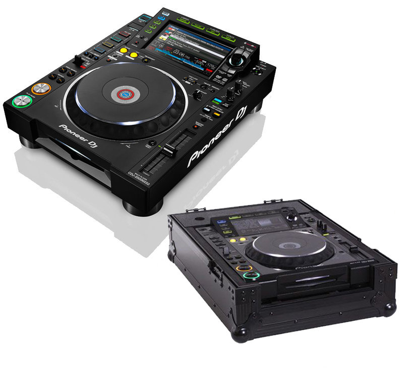 Pioneer CDJ2000 NXS 2 + Zomo PC2000 NSE DJMania