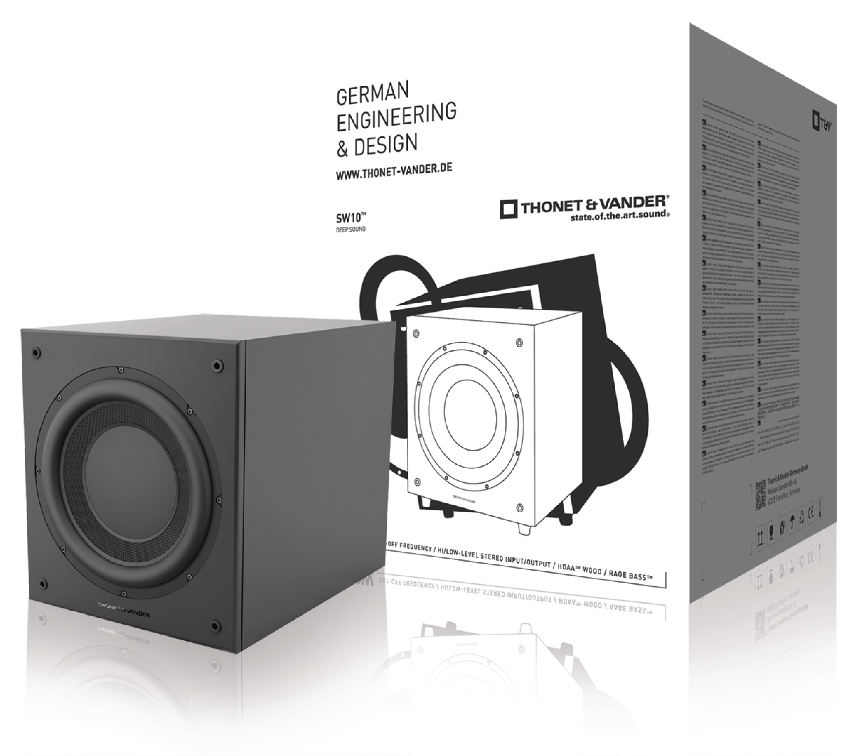 SW10 - Subwoofer 100W - DJMania