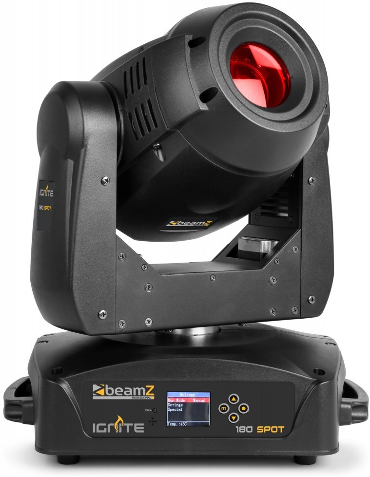 BeamZ Ignite 180 Cabeza Movil Spot LED 2pcs En Flightcase DJMania