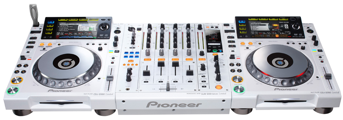 Pack Pioneer CDJ 2000 White DJM 900 Nexus White DJMania