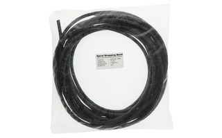 Banda para enrollar cables en color negro
