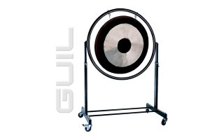 Guil GN-150 Soporte para Gong con ruedas giratorias (Diámetro interno: 150 cm)
