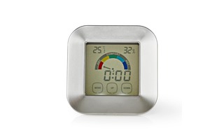 Higrómetro - Medidor de Temperatura - Hora - Pantalla Táctil