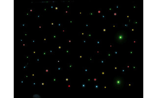 Showtec Star Sky I DMX - LED RGB / Fondo Negro