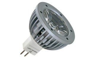 Bombilla LED 3W - Color blanco cálido (2700k) - 12V - MR16 WW