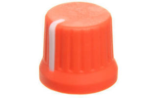 DJ TechTools Chroma Caps Fatty Knob Neon Naranja
