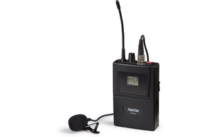 Fonestar TPI-817 Micrófono de solapa con emisor inalámbrico de petaca UHF