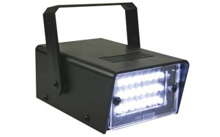 Mini estroboscopio con LEDs blancos - 24 LEDs