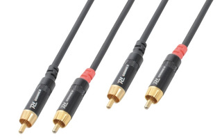 Power Dynamics CX94-05 Cable 2x RCA Male - 2x RCA Male 0.5m